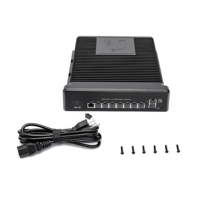 Switch industrial UniFi PoE de 10 puertos Gigabit (8 x 802.3bt y 2 x Ethernet) para temperaturas extremas UBIQUITI - Vista 9