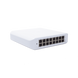 Switch UniFi Lite Administrable PoE de 16 Puertos 10/100/1000 Mbps (8 puertos 802.3af/at), 45 W UBIQUITI - Vista 5