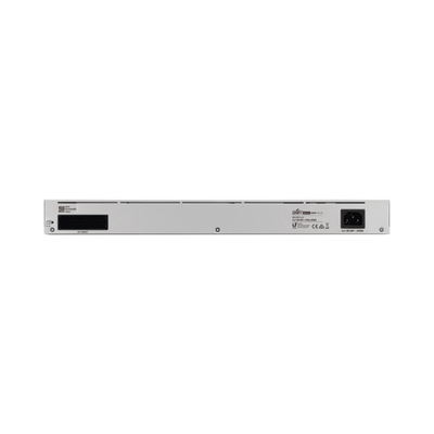 UniFi Switch USW-Pro-24, Capa 3 de 24 puertos Gigabit RJ-45 + 2 puertos 1/10G SFP+, pantalla informativa UBIQUITI - Vista 2