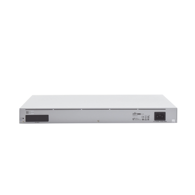 UniFi Switch USW-Pro-48, Capa 3 de 48 puertos Gigabit RJ-45 + 4 puertos 1/10G SFP+, pantalla informativa UBIQUITI - Vista 6