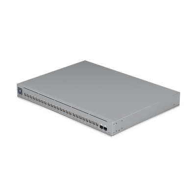UniFi Switch Pro Max 24 POE, 24 puertos (8 puertos POE++ 2.5 GbE y 16 puertos GbE POE+), 2 puertos SFP+ 10G, 400W, pantall...