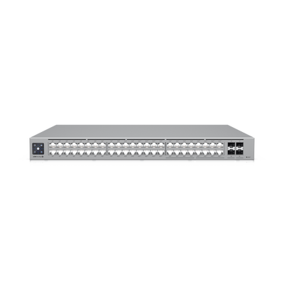 UniFi Switch Pro Max 48 POE, con funciones capa 3, 48 puertos (16 puertos 2.5 GbE (8 POE++ y 8 POE+) y 32 puertos 1 GbE (2...