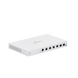 Switch UniFi 7 puertos (1 x consola, 4 x PoE++ 802.3bt y 2 SFP+) UBIQUITI - Vista 7