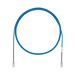 Cable de Parcheo UTP Cat6A, CM/LSZH, Diámetro Reducido (28AWG), Color Azul, 10ft - SIERRASTORE