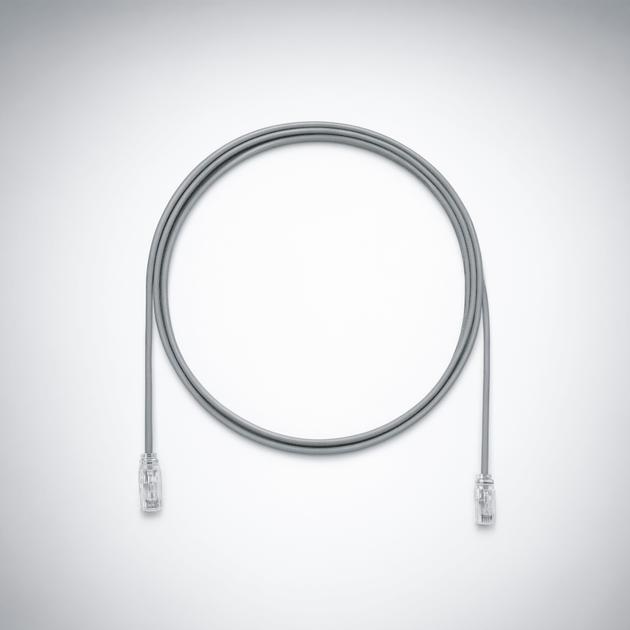 PANDUIT - UTP28X10GY - PANDUIT UTP28X10GY - Cable de Parcheo UTP / Cat6A / 28AWG Diámetro Reducido / CM-LSZH / 3.05 m (10 ft) / Gris