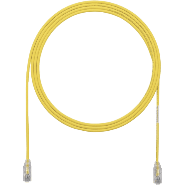 PANDUIT - UTP28X10MYL - PANDUIT UTP28X10MYL - Cable de Parcheo UTP Cat6A / 28AWG / CM/LSZH / 10m (32.81 ft) / -40 a 75°C / PoE 802.3bt