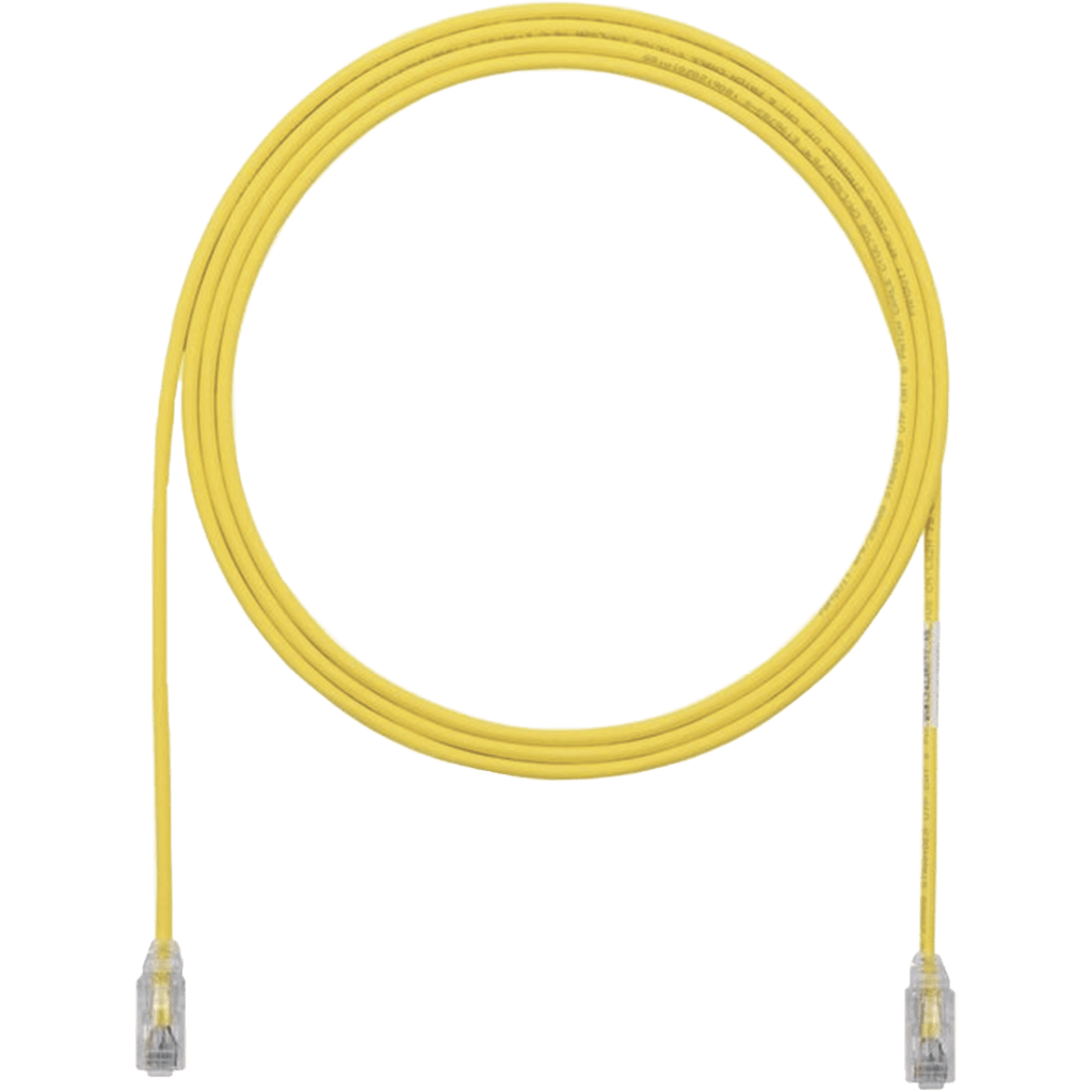 PANDUIT - UTP28X10MYL - PANDUIT UTP28X10MYL - Cable de Parcheo UTP Cat6A / 28AWG / CM/LSZH / 10m (32.81 ft) / -40 a 75°C / PoE 802.3bt