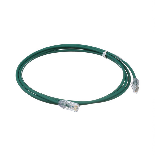 PANDUIT UTP28X7GR - Cable de Parcheo UTP Cat6A / 28AWG / CM-LSZH / 2.13 m (7 ft) / Verde | SIERRA STORE