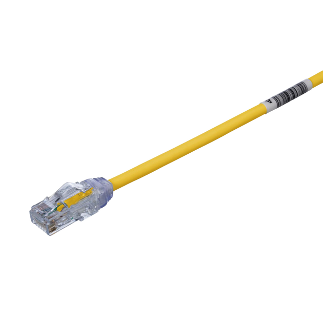 PANDUIT UTP28X8INYL - Cable de Parcheo UTP / Cat6A / 28 AWG / CM/LSZH / 20.3 cm (8 in) / Amarillo | SIERRA STORE