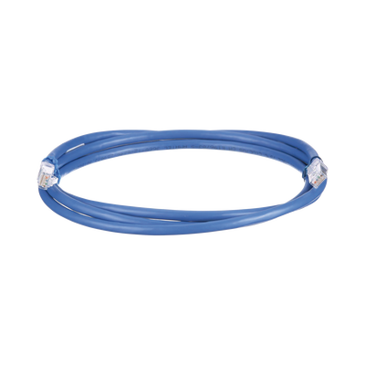 Cable de Parcheo UTP, Cat6A, 24 AWG, CM, Color Azul, 6.1 Metros (20 Pies) - PANDUIT