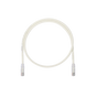 Panduit UTP6AX5 - Cable de Parcheo UTP, Cat6A, 24 AWG, CM, Color Blanco, 1.52...