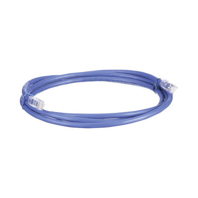 Cable de Parcheo UTP, Cat6A, 24 AWG, CM, Color Azul, 1.52 Metros (5 Pies) - PANDUIT