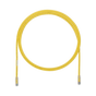 PANDUIT UTP6AX5YL - Cable de Parcheo UTP, Cat6A, 24 AWG, CM, Color Amarillo, ...