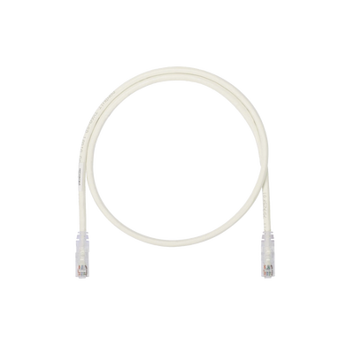 Cable de Parcheo UTP, Cat6A, 24 AWG, CM, Color Blanco, 2.13 Metros (7 Pies) - PANDUIT