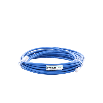 Cable de Parcheo TX6, UTP Cat6, 24 AWG, CM, Color Azul, 10 Metros (32.81 Pies) PANDUIT - Vista 3