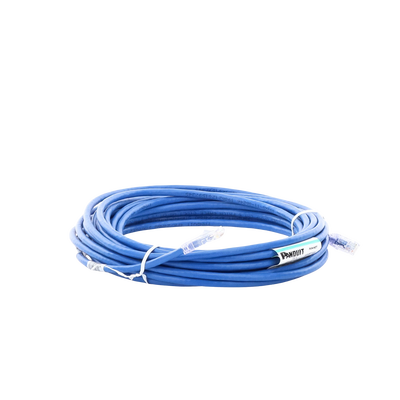 Cable de Parcheo TX6, UTP Cat6, 24 AWG, CM, Color Azul, 10 Metros (32.81 Pies) PANDUIT - Vista 4