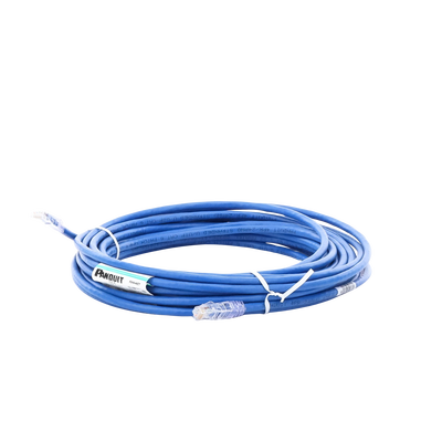 Cable de Parcheo TX6, UTP Cat6, 24 AWG, CM, Color Azul, 10 Metros (32.81 Pies) PANDUIT - Vista 5