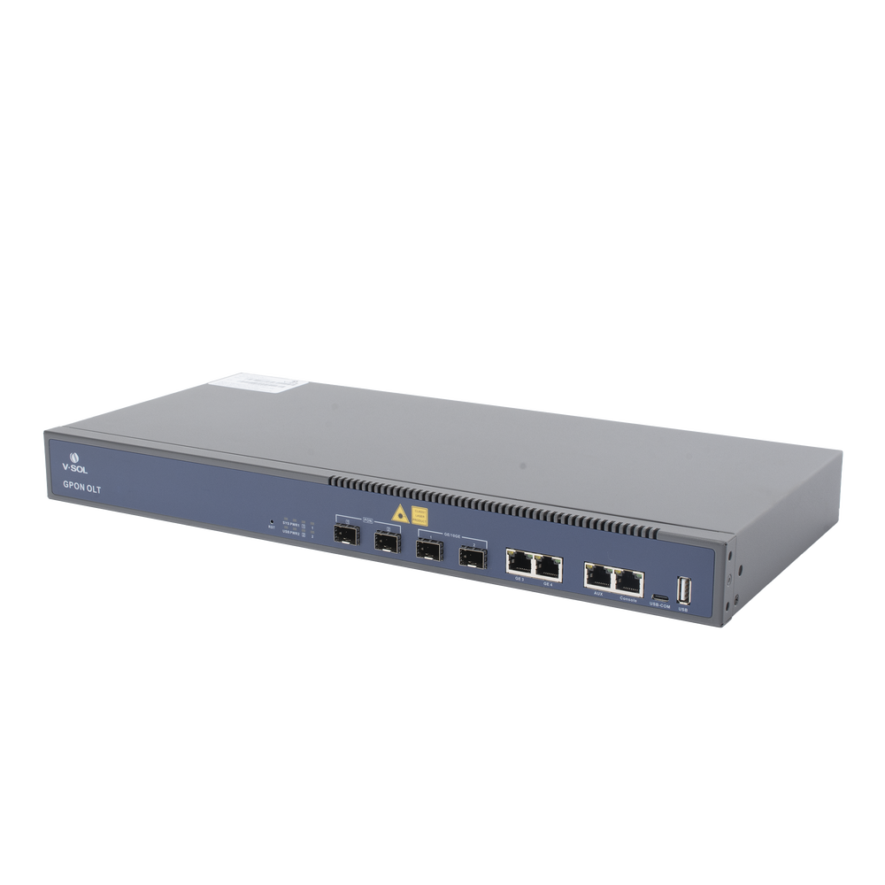 OLT / 2 Puertos GPON / 4 Uplink / 256 ONUs / Rack 1U | SIERRA STORE
