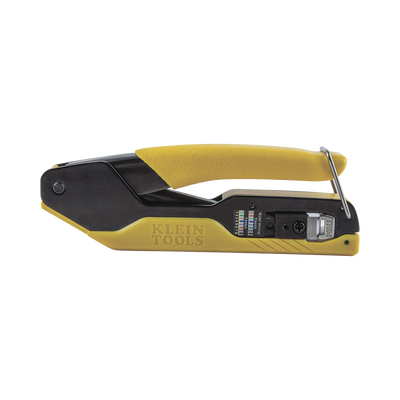 Ponchadora/Pelacables/Cortacables con Matraca para Conectores Pass-Thru RJ45 - KLEIN TOOLS