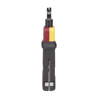 Herramienta Ponchadora de Impacto con Cuchilla para Paneles y Bloques de 66/110. Termina y Corta Cables CAT3, CAT5e y CAT6...