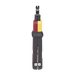 Herramienta Ponchadora de Impacto con Cuchilla para Paneles y Bloques de 66/110. Termina y Corta Cables CAT3, CAT5e y CAT6...