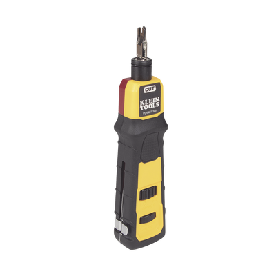 Herramienta Ponchadora de Impacto con Cuchilla para Paneles y Bloques de 66/110. Termina y Corta Cables CAT3, CAT5e y CAT6...