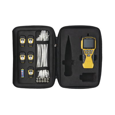 Probador Scout™ Pro 3 con kit de transmisores remotos Test-n-Map™ (Inspección PoE) - KLEIN TOOLS