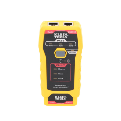 Probador de Cables de Red y Probador de Cables de Datos LAN Explorer™ con Transmisor Remoto. KLEIN TOOLS - Vista 8