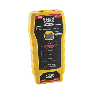 Probador de Cables de Red y Probador de Cables de Datos LAN Explorer™ con Transmisor Remoto. - KLEIN TOOLS