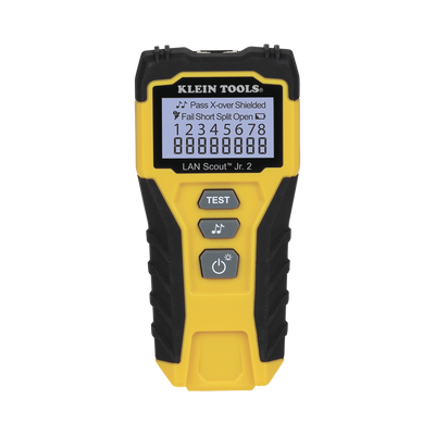Tester  de Cable LAN Scout™ Jr. 2/ Para: Prueba aprobada/ Error de Cableado/ Falla de Circuito Abierto o Cortocircuito/ Pa...
