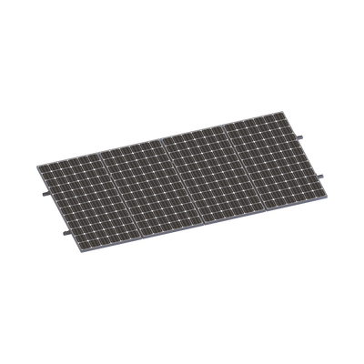 Kit De Minirieles Para Panel Solar Arreglo 1X4 Para Instalación Plano En Lámina | SIERRA STORE - EPCOM POWERLINE