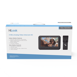 Kit de Videoportero Analógico con Pantalla LCD a Color de 7" / Frente de Calle para Exterior IP65 / Salida de Relevador - ...