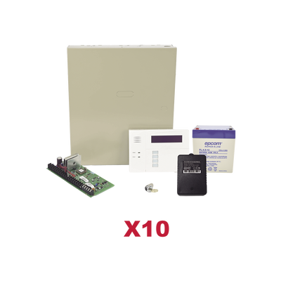 Kit de 10 Paneles de Alarma VISTA48 con Batería y Transformador - HONEYWELL HOME RESIDEO