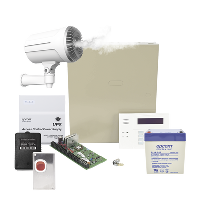Kit de Panel de Alarma VISTA48LA con Generador de Niebla SF501P / Todo incluido - HONEYWELL HOME RESIDEO