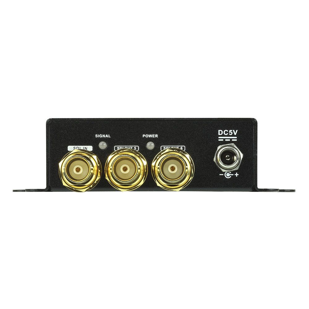 Distribuidor 3G-SDI / 6 Puertos / 2.97 Gbps / Ecualización Automática / 300 m (984 pies) | SIERRA STORE