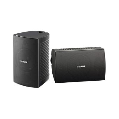 Altavoz de Montaje en Pared | 2 vias | Woofer 4" | Tweeter 1" | IPX3 | 8 ohms | 70/100V | Color Negro | Par - YAMAHA