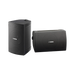Altavoz de Montaje en Pared | 2 vias | Woofer 4" | Tweeter 1" | IPX3 | 8 ohms | 70/100V | Color Negro | Par - YAMAHA
