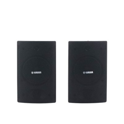 Altavoz de Montaje en Pared | 2 vias | Woofer 6.5" | Tweeter 1" | IPX3 | 8 ohms | 70/100V | Color Negro | Par YAMAHA - Vis...