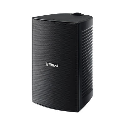 Altavoz de Montaje en Pared | 2 vias | Woofer 6.5" | Tweeter 1" | IPX3 | 8 ohms | 70/100V | Color Negro | Par - YAMAHA