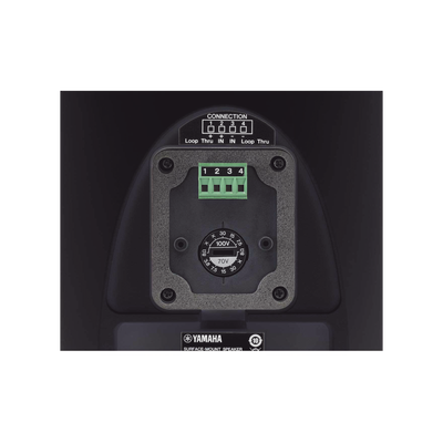 Altavoz de Montaje en Superficie, Woofer 5.25in, Tweeter 0.75 in, Bass-Reflex, IP35, Ideal para Instalaciones Fijas, Par C...