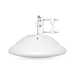 5 Y 6 Ghz UBIQUITI WAVE-LR 46 dBi GPS UBIQUITI - Vista 7