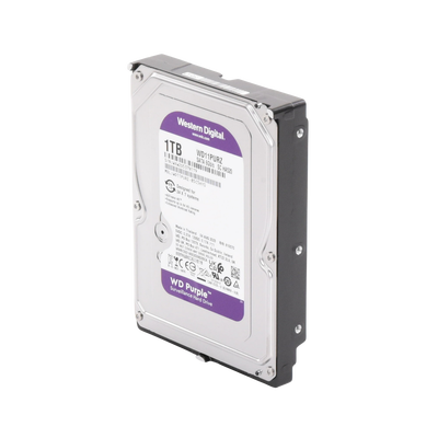 Disco Duro Purple de 1 TB / 5400 RPM / Optimizado para Soluciones de Videovigilancia / Uso 24-7 / 3 Años de Garantia Weste...