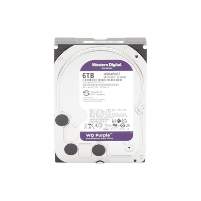 Disco Duro PURPLE de 6TB / 3 AÑOS DE GARANTÍA / Para Videovigilancia Western Digital (WD) - Vista 2