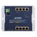 Switch Industrial PoE Administrable de Pared / 8 Puertos Gigabit PoE 802.3at / 2 Puertos SFP 100/1000X / Presupuesto PoE 200W / | SIERRA STORE