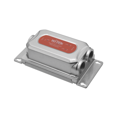 Extensor PoE para exterior / Entrada PoE de 60W y 2 salidas PoE de 30W / Protección IP68 / Ideal Para Aplicaciones de CCTV...