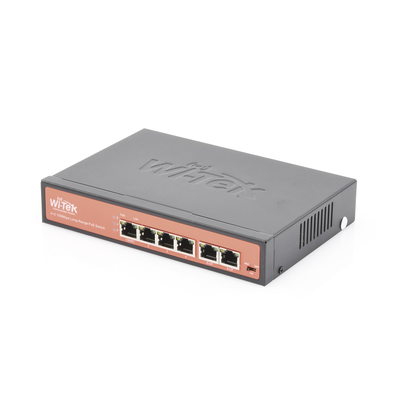 Switch PoE No administrable / PoE de Largo Alcance Hasta 250m / 4 Puertos PoE 10/100Mbps (Puerto 1 Hasta 60W, Puertos 2,3 ...