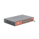 Switch PoE (802.3af/at/bt) / No administrable de largo alcance / Hasta 250m / 16 x 10/100Mbps (PoE) + 2 x 100/1000Mbps + 1...