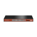 Switch PoE (802.3af/at/bt) / No administrable de largo alcance / Hasta 250m / Con 24 x 10/100Mbps + 2 x SFP Gigabit Combo ...