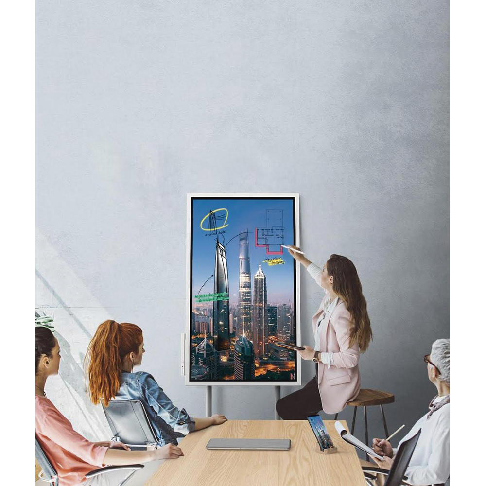 Display FLIP WiFi Interactivo de 55" con Lápiz Táctil.  Puertos USB/LAN/RS232/HDMI/Salida Touch | SIERRA STORE