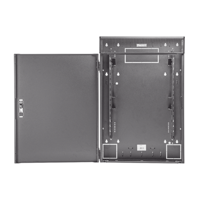 Gabinete de Montaje en Pared TrueEdge™, Con 3 UR para Equipo Activo y 3 UR para Paneles de Parcheo, Fabricado en Acero, Co...
